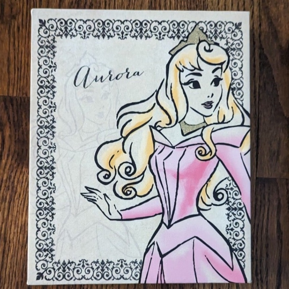 Disney’s Sleeping Beauty Glitter Accent Canvas Print